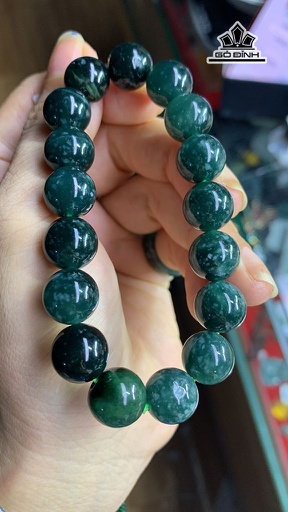 Vòng Tay Đá Cẩm Thạch Đường Kính 11,8 (mm) 48,6g