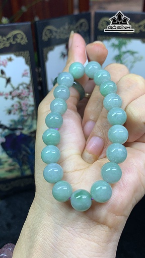 Vòng Tay Đá Cẩm Thạch Đường Kính 9,8 (mm) 32g