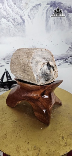 Tác Phẩm Khúc Cây Gỗ Hóa Ngọc Cao 19 Ngang 10 (cm) 2,5kg