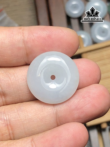 Đồng Điếu Đá Cẩm Thạch Cao 22,6 Ngang 7,3 (mm) 7,8g