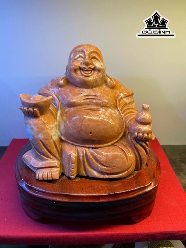 Tác Phẩm Di Lặc Đá Canxedon Cao 16 Ngang 19 (cm) 3,2kg