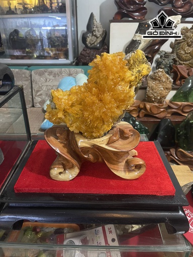 Bông Hoa Ưu Đàm Đá Trầm Tích Cao 28 (cm) 4,3kg