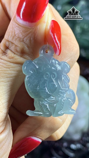 Mặt Dây Chuyền Đá Cẩm Thạch Cao 30,8 Ngang 22,1 Sâu 5,3 (mm) 6,7g