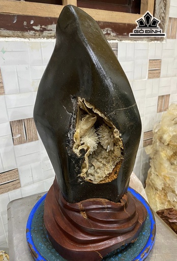 Bông Hoa Ưu Đàm Đá Trầm Tích Cao 42 (cm) 13,8kg