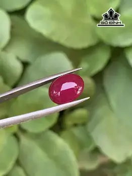 Viên Đá Ruby Cao 11,1 Ngang 8,3 Sâu 3,5 (mm) 3,35cts