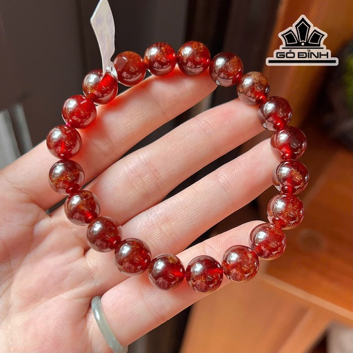 Vòng Tay Đá Garnet Đường Kính 10 (mm)