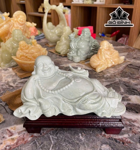 Di Lặc Đá Cẩm Thạch Cao 22 Ngang 10 (cm)