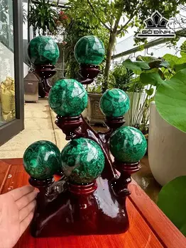 Cây Thất Tinh Trận Đá Khổng Tước (Malachite) 4,235kg