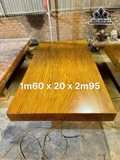 Sập Gỗ Cẩm Hồng Kích Thước 160x20x295 (cm) HĐL