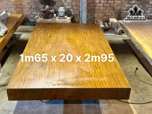 Sập Gỗ Cẩm Hồng Kích Thước 165x20x295 (cm) HĐL