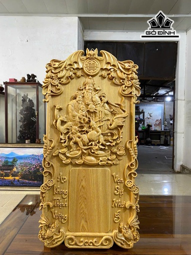 Đốc Lịch Gỗ Pơ Mu Cao 69 Ngang 35 Sâu 3 (cm)