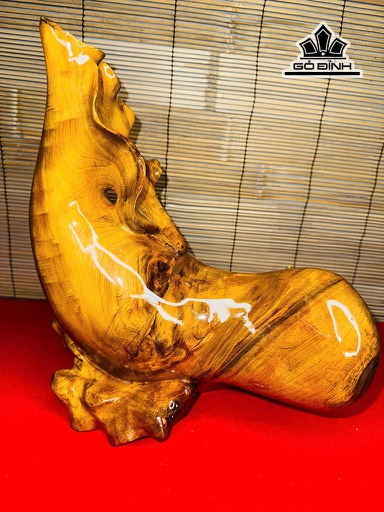 Bình Phay Gỗ Bách Xanh Cao 33 Ngang 33 Sâu 16 (cm)