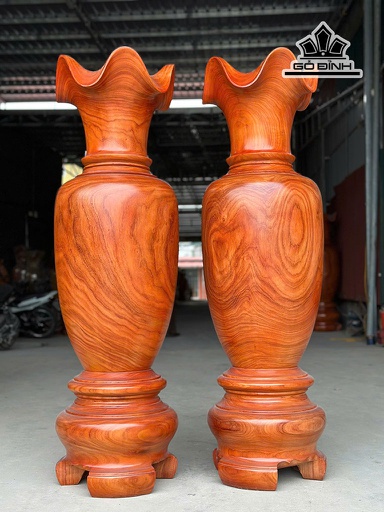 Lục Bình Gỗ Hương Cao 140 Đường Kính 41,5 (cm)