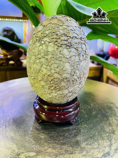 Quả Trứng Đá Canxit Cao 16 Đường Kính 10 (cm) 1,7kg