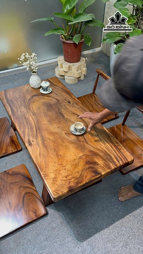 Mặt Bàn Gỗ Me Tây Kích Thước 100x50x5 (cm) - Mã L46