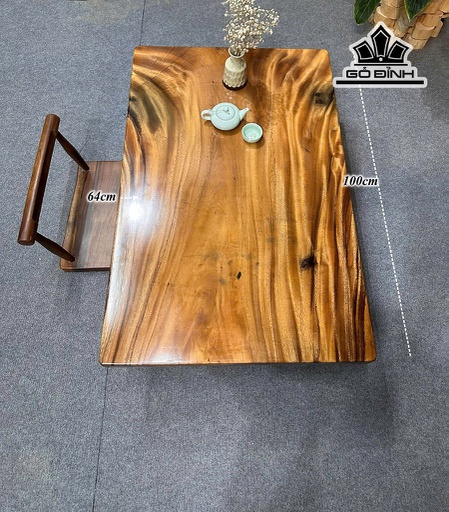 Mặt Bàn Gỗ Me Tây Kích Thước 100x64x4 (cm) - Mã H124