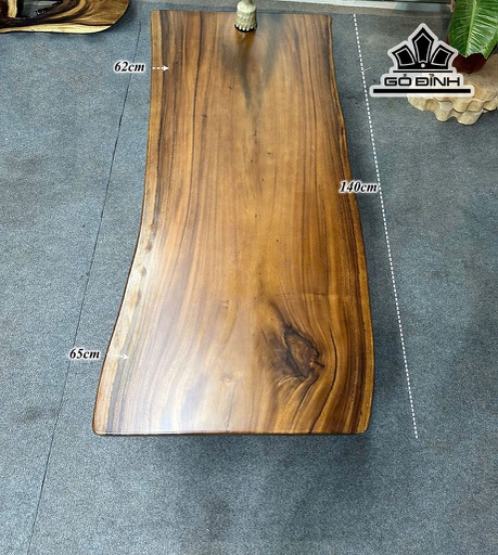 Mặt Bàn Gỗ Me Tây Kích Thước 140x64x4,5 (cm) - Mã S9