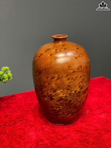 Bình Phú Quý Gỗ Nu Ngọc Am Cao 29 Đường Kính 18 (cm)