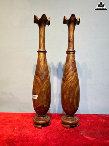 Cặp Tỳ Bà Gỗ Sưa Cao 60 Đường Kính 10 (cm)