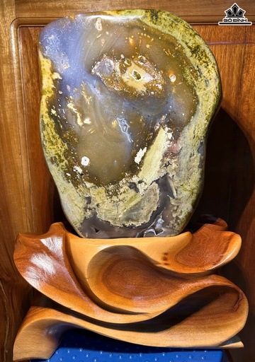 Tác Phẩm Gỗ Hóa Thạch Cao 37 (cm) - 10kg