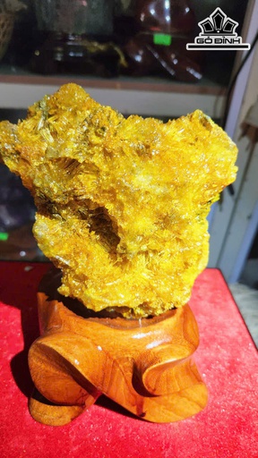 Bông Hoa Ưu Đàm Đá Trầm Tích Cao 19 Ngang 13 (cm) - 1,3kg