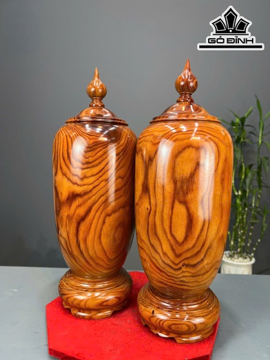 Cặp Chóe Gỗ Cẩm Cao 68 Đường Kính 25 (cm)