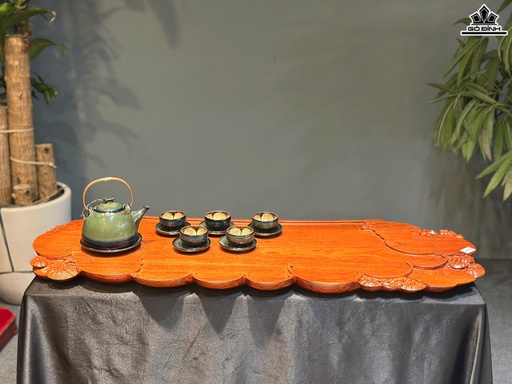Khay Trà Gỗ Hương Ngang 112x40 Dày 5 (cm)