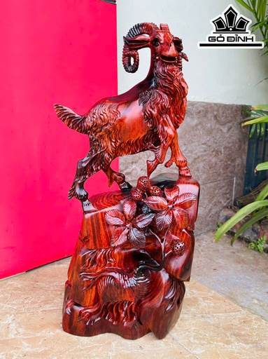 Tượng Nhất Dương Gỗ Trắc Cao 48 Ngang 22 Sâu 14 (cm) - 5kg