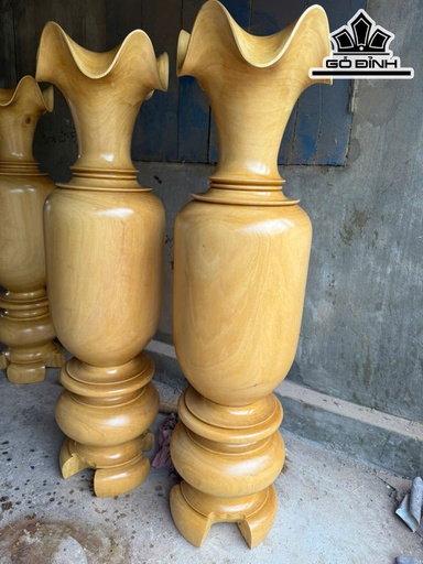 Lục Bình Gỗ Mít Cao 120 Đường Kính 31 (cm)