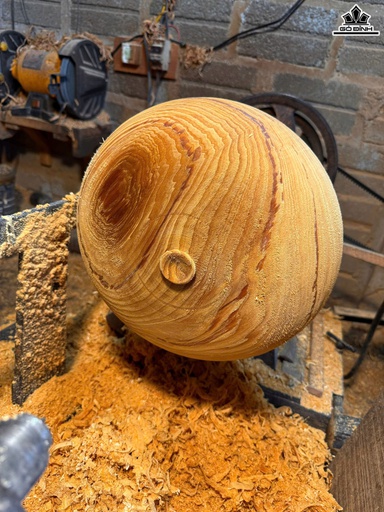 Chum Phú Quý Gỗ Ngọc Am Cao 14 Đường Kính 29 (cm)