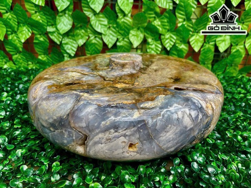 Chum Phú Quý Mã Não Tím Đường Kính 32 (cm) 16,5kg