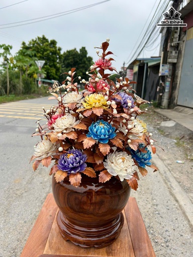 Bình Hoa Hồng Cổ Cao 61 Đường Kính 38 (cm)