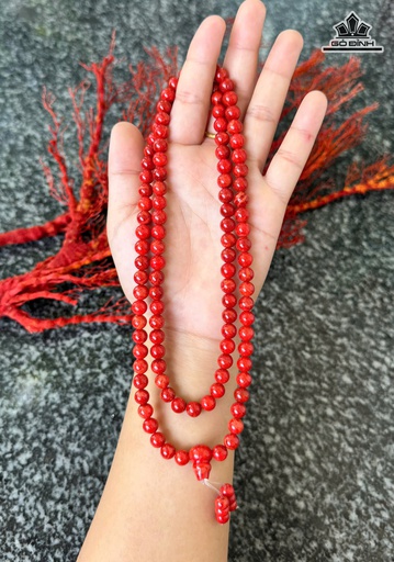 Vòng 108 Hạt San Hô 7Li