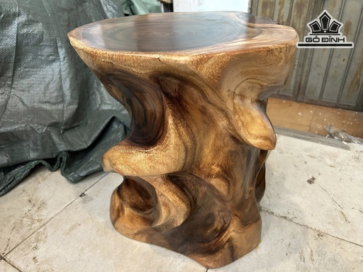 Đôn Gỗ , Gỗ Lim Đá Cao 45 Mặt 37-35 (cm) DL116