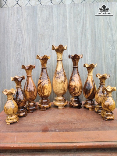 Bộ Gỗ Gụ Cao 15-35 Ngang 6-8 (cm)