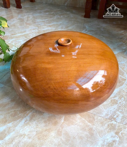 Bình Phú Quý Gỗ Ngọc Am Cao 23 Đường Kính 48,5 (cm)