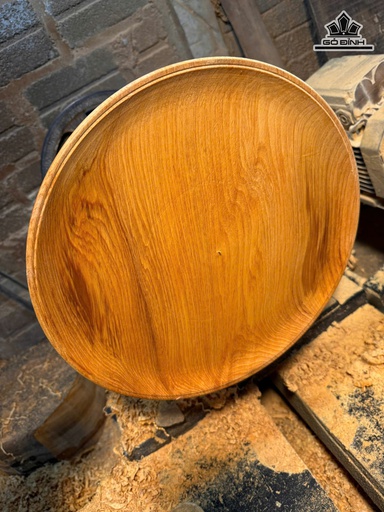 Đĩa Gỗ Trang Trí Gỗ Ngọc Am Đường Kính 36 Dày 3 (cm)