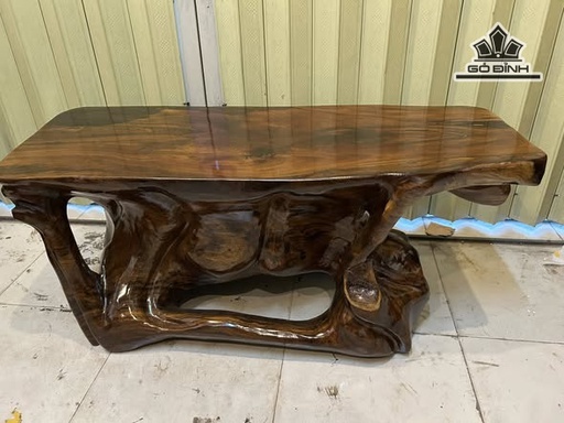 Bàn Trà, Đôn Dài Gỗ Muồng Đen Cao 44 Mặt 107-42  (cm) DM21