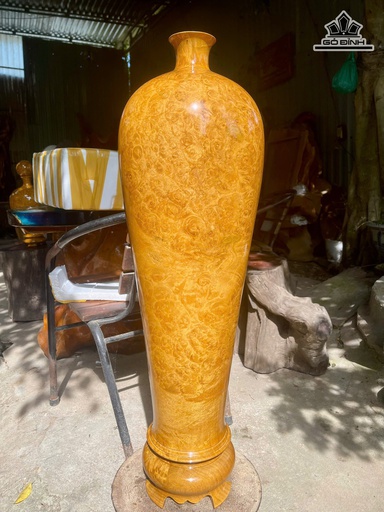 Bình Phú Quý Gỗ Nu Bằng Lăng Cao 83 Đường Kính Bình 26 (cm)
