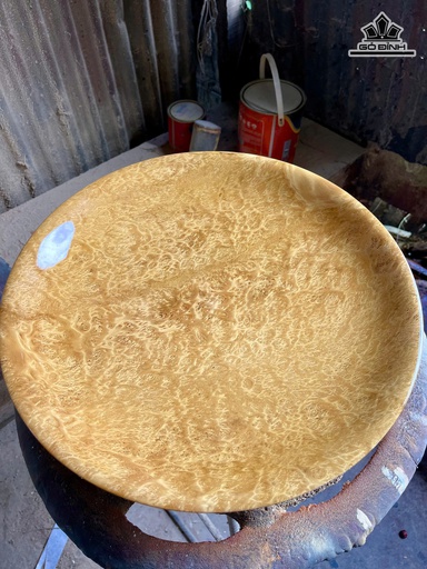 Tô Gỗ Nu Bằng Lăng Cao 8,5 Đường Kính 42,5 (cm)