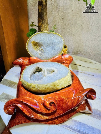 Bát Tụ Bảo Mã Não Cao 15 Ngang 12 (cm) - 1,7kg