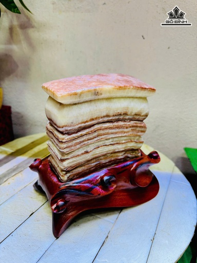 Tác Phẩm Đá Thịt Heo Cao 18 Ngang 14 (cm) - 2,9kg