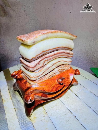 Tác Phẩm Đá Thịt Heo Cao 19 Ngang 16 (cm) - 3,4kg