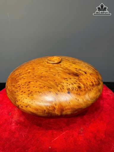 Bình Phú Quý Gỗ Nu Ngọc Am Cao 16 Đường Kính 31 (cm)