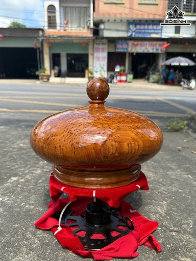 Chum Phú Quý Gỗ Nu Ngọc Am Cao 17 Đường Kính 30 (cm)