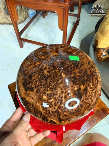 Chum Phú Quý Gỗ Nu Ngọc Am Cao 11,5 Đường Kính 19 (cm)