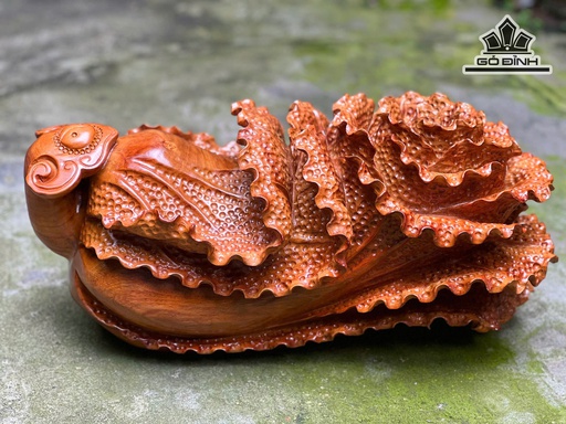 Bắp Cải Trang Trí Gỗ Hương Cao 23 Ngang 51 Sâu 23 (cm) - 12kg