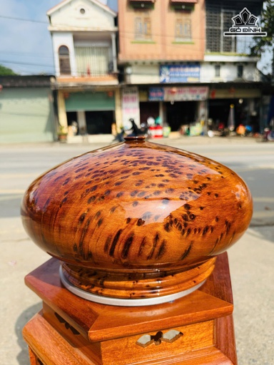 Chum Phú Quý Gỗ Nu Ngọc Am Cao 21 Đường Kính 36 (cm)
