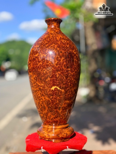 Chum Phú Quý Gỗ Nu Ngọc Am Cao 39 Đường Kính 21 (cm) - Luôn Đế 43 (cm)