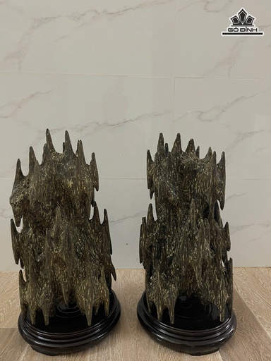 Cặp Núi Trầm Cao 40 Ngang 20 (cm)